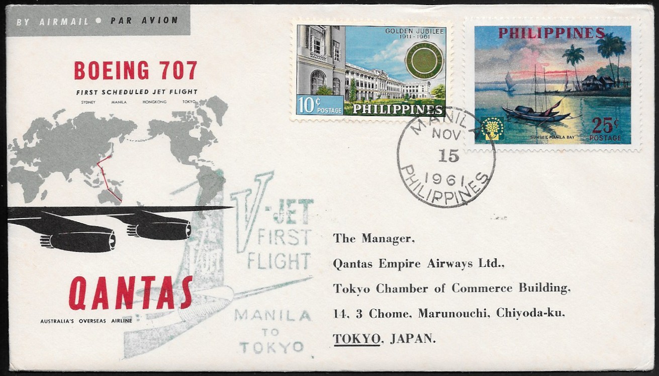 Philippines 1961 Cachet 